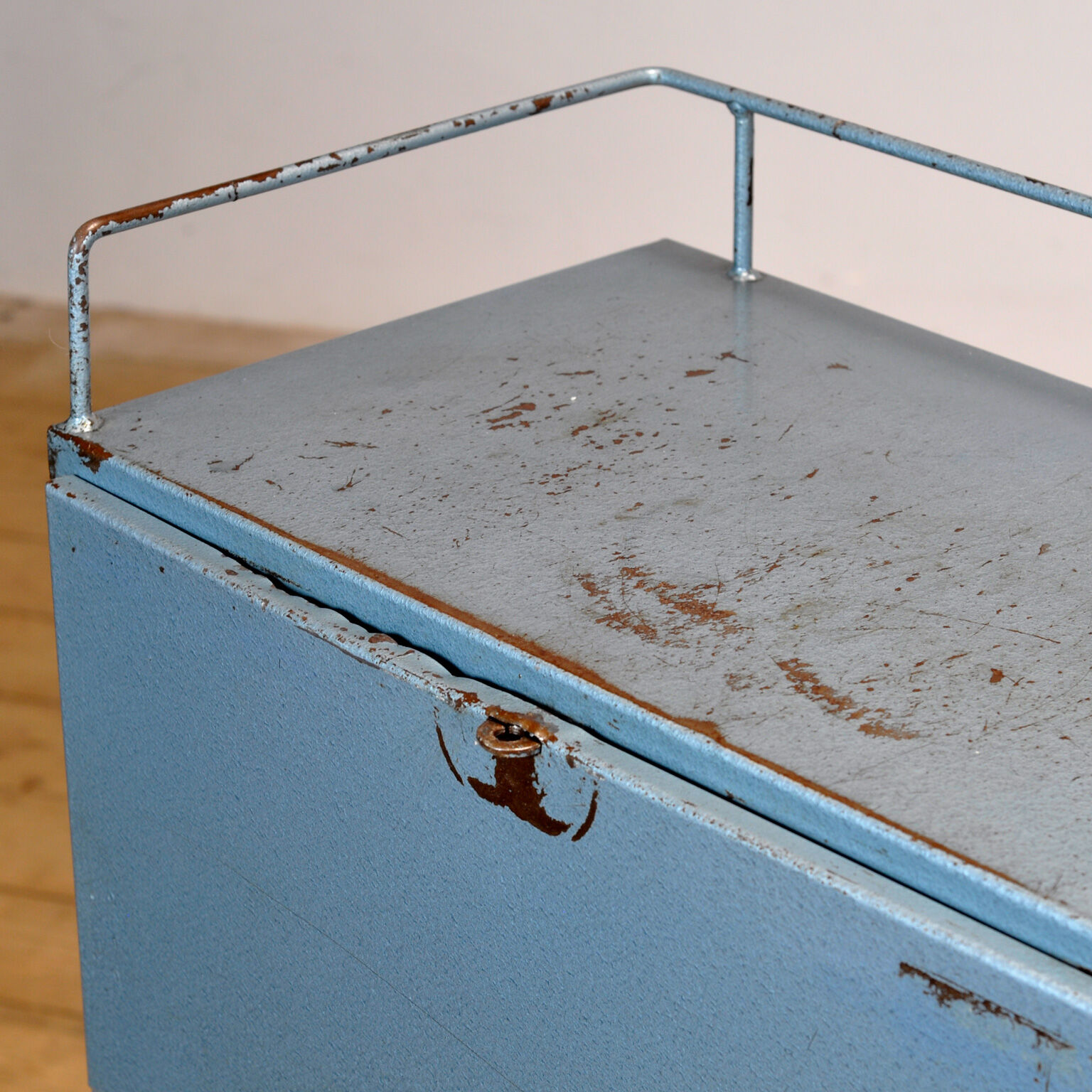 Industrial four-drawer cabinet from the 1970s