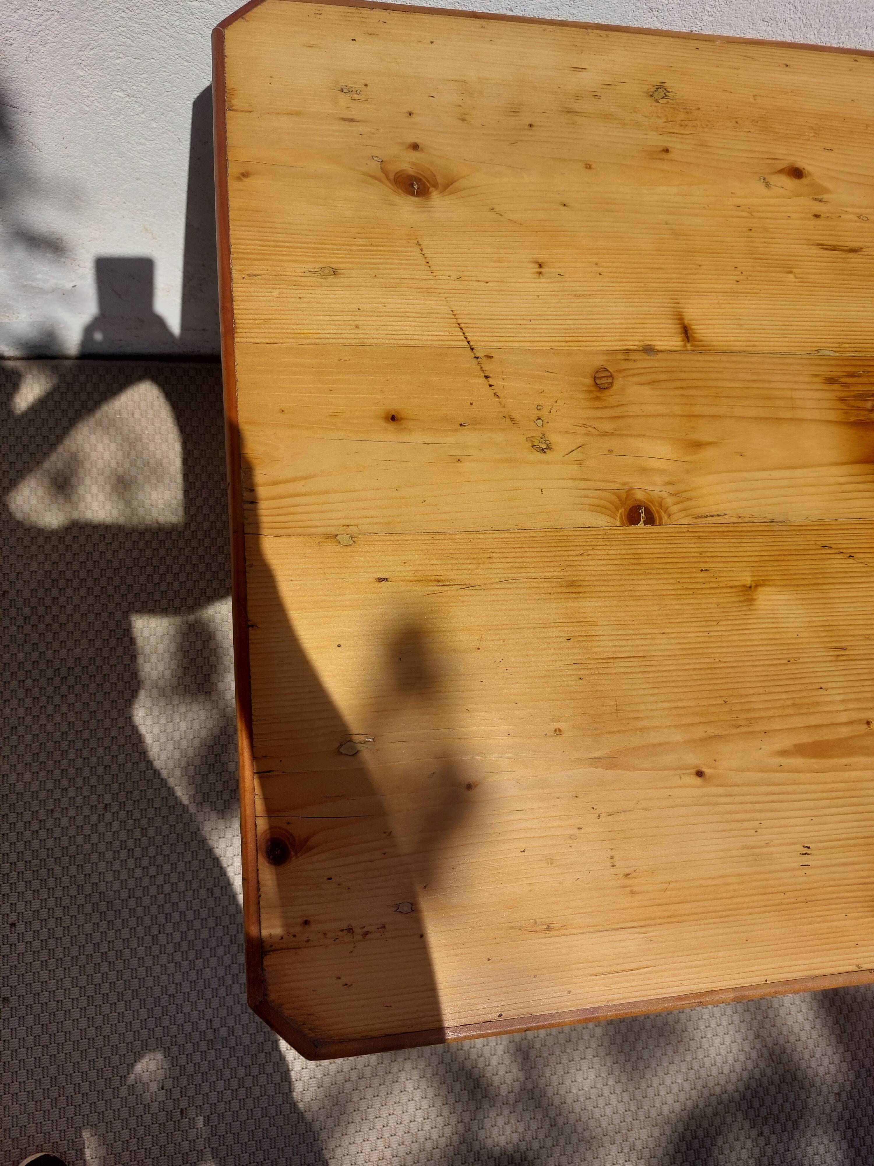 bistro table, countryside or office, 2 drawers