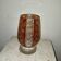 Bohemian cut crystal vase