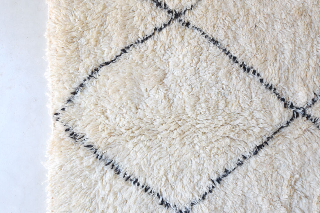 Tapis beni ourain 177x284cm