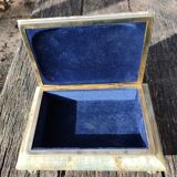 Onyx jewelry box.