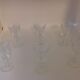 Six glasses with liqueur on foot, vintage 60s/70