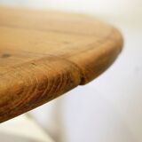 Table ronde en bois