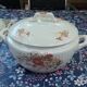 Old ceramic soup tureen Lunéville KG pattern Queen Marguerite