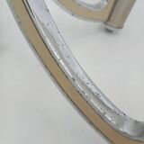 5-light chrome chandelier