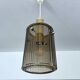 Vintage Glass Pendant Light Limburg, 1970s