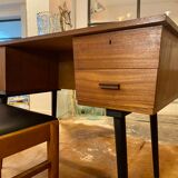 Scandinavian office 1960 two sides