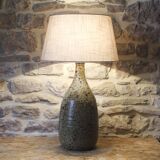 Pyrite sandstone lamp base