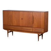 UM14 Sideboard attributed to Johannes Andersen for Uldum Møbelfabrik, Denmark, 1960s