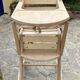 Chaise bébé haute en bois