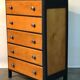 Commode, chiffonnier en bois vintage 1950