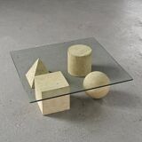 “Metafora” coffee table by Lella & Massimo Vignelli for Casigliani