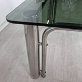 Table basse chromée vintage