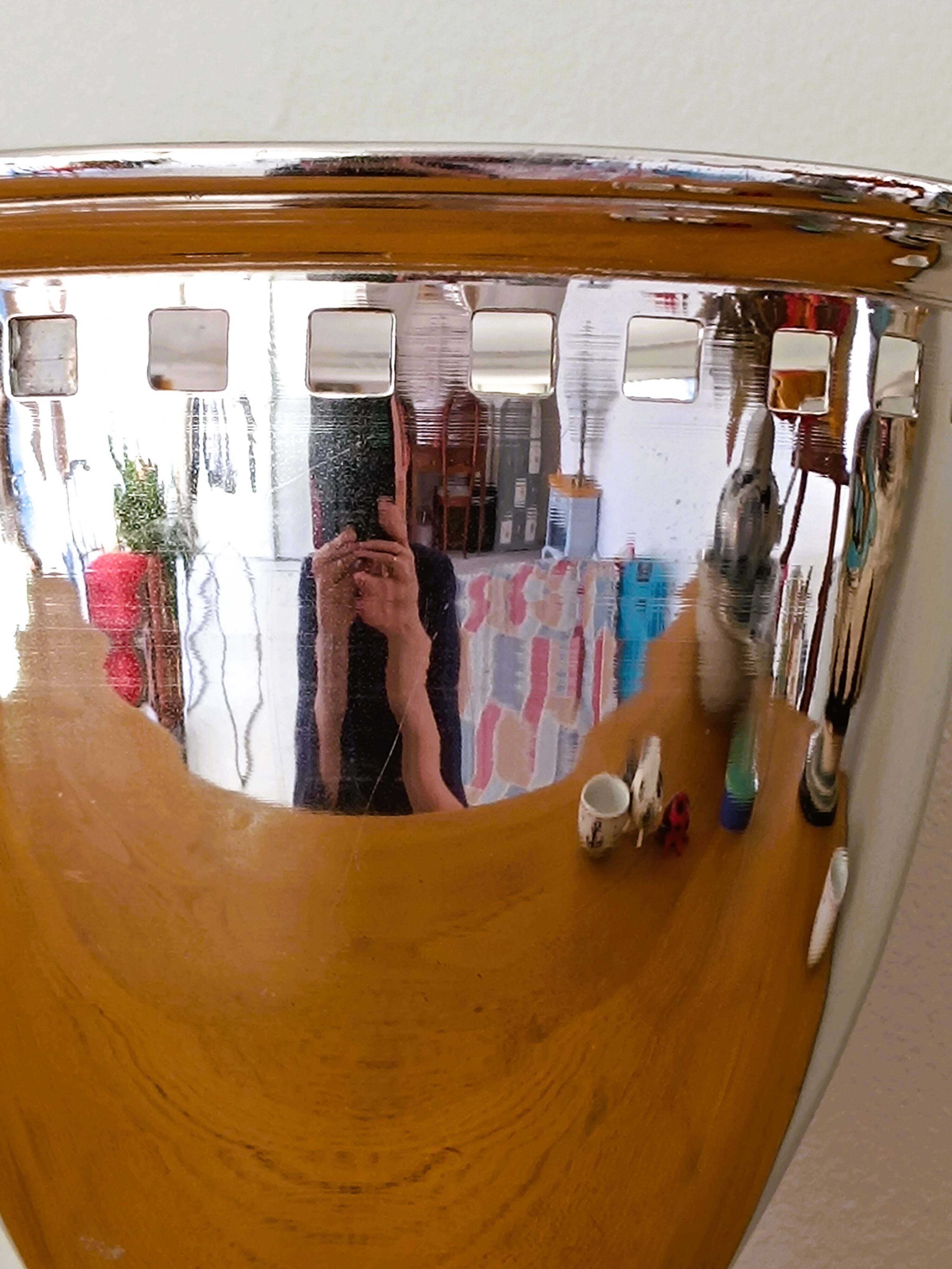 Silver metal wine cooler