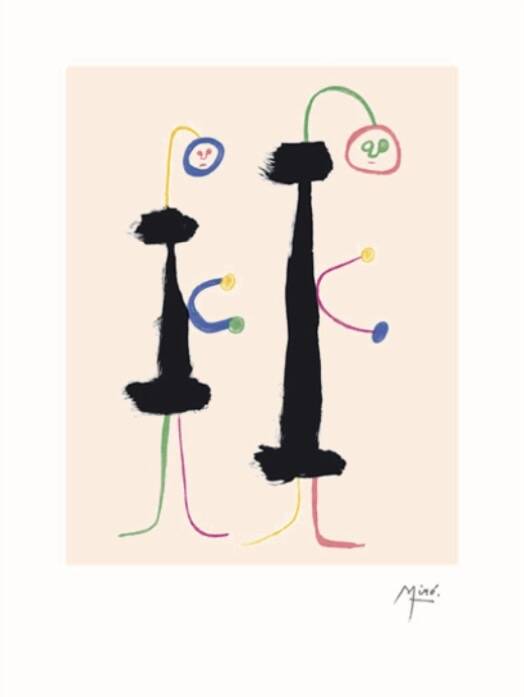 Lithograph by Joan Miró