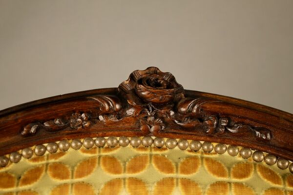 Fauteuil cabriolet de style Louis XV, XlXème