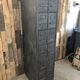 Industrial wine rack storage unit metal drawers column
