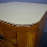 1940s set of bedside tables by Jindrich Halabala, Czechoslovakia