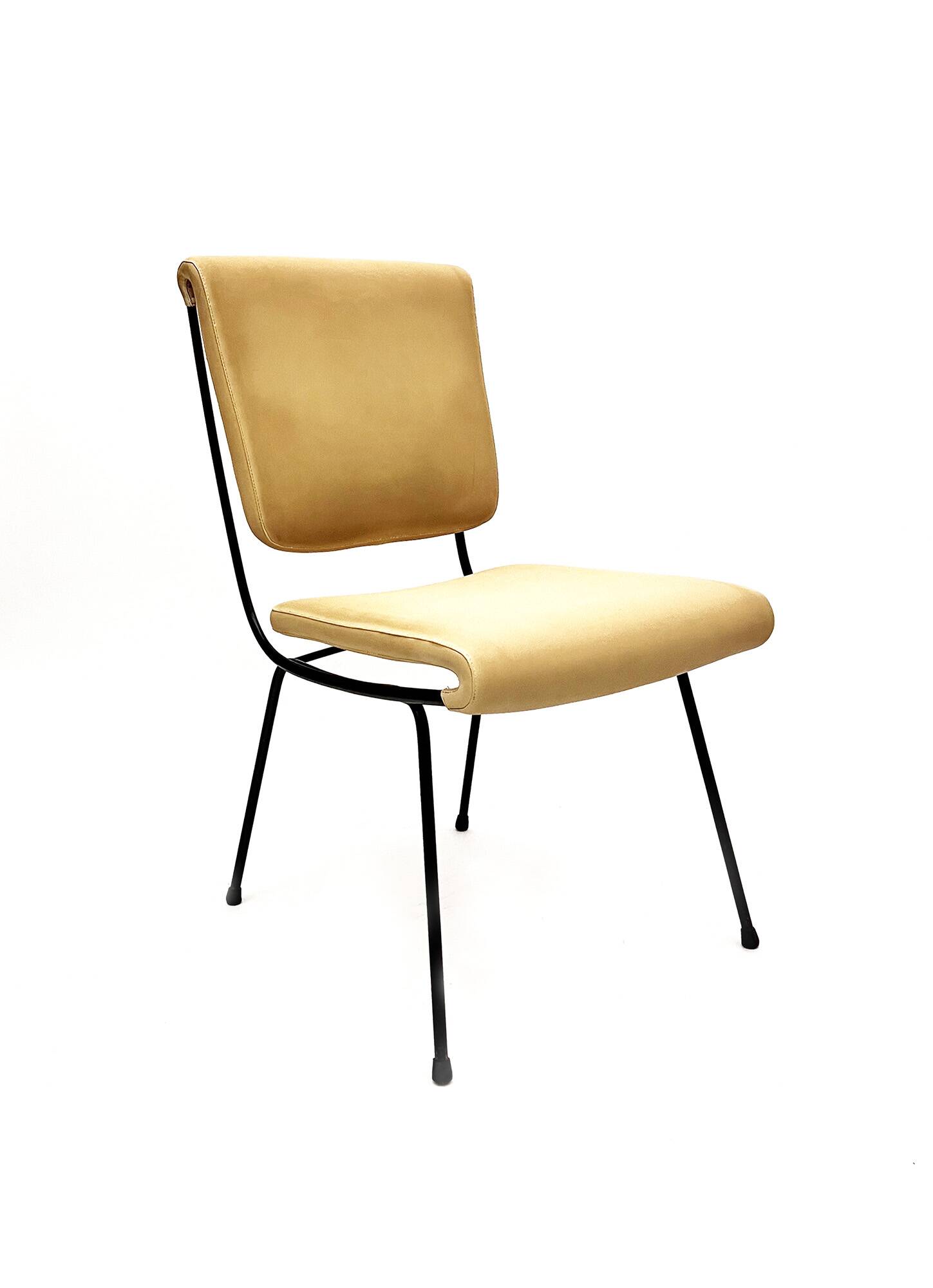 Paire de chaises mod. Du 24 design Gastone Rinaldi pour Rima 1956