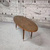 Table basse ovale