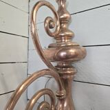 19th century copper wall lights (large models)