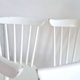 Set of six vintage Scandinavian chairs