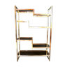 20th century brass etagere