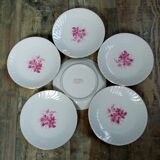 Porcelain plates Saint Amand