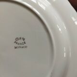10 Gien “Monaco” flat plates