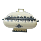 Soup tureen iron earthenware Clairefontaine