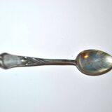 Art Nouveau teaspoon 1900 in solid silver 800 22g