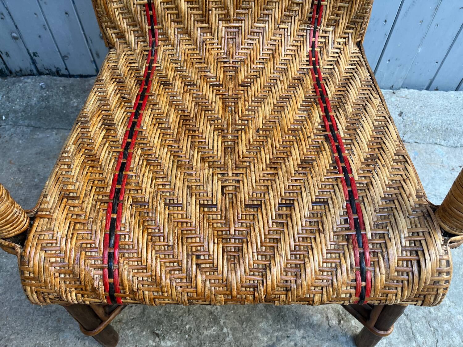 Fauteuil en rotin