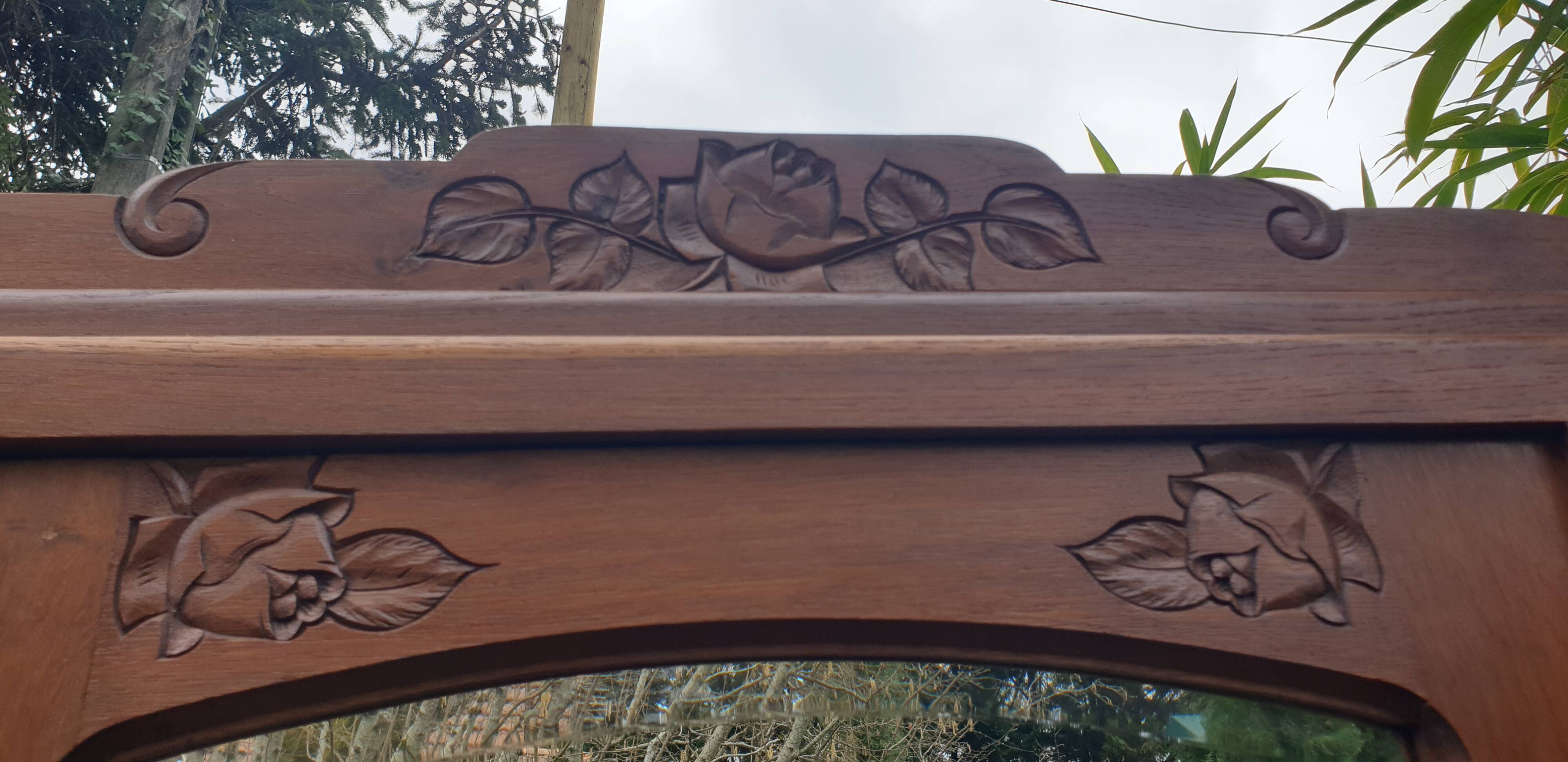 Oak cabinet wardrobe