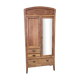 Parisian wooden wardrobe, 3 in 1, vintage 60s