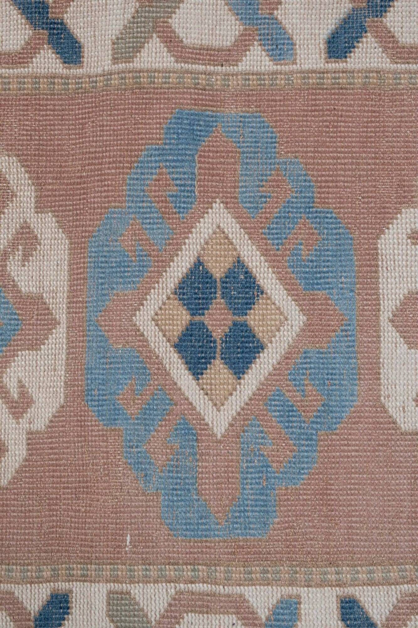 Tapis de couloir turc vintage 80x380 cm