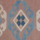 Tapis de couloir turc vintage 80x380 cm