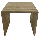 Italian travertine pull out tables, 1970