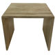 Tables gigognes en travertin italiennes 1970