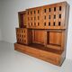 Buffet Plato en bois de noyer massif par Ferdinando Meccani, 1969