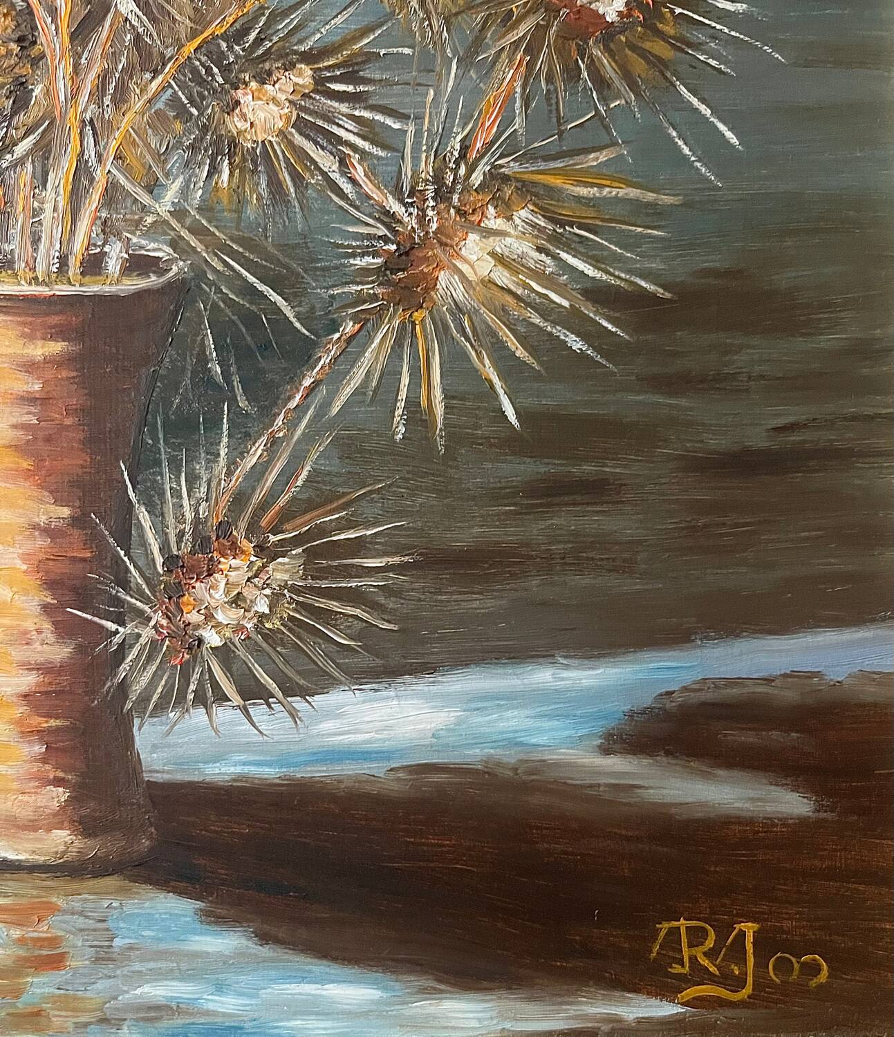 Still life on canvas