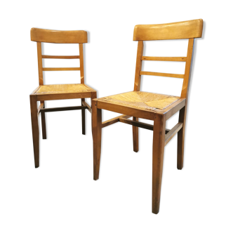 Pair of chairs by Pierre Cruege