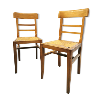 Paire de chaises de Pierre Cruège