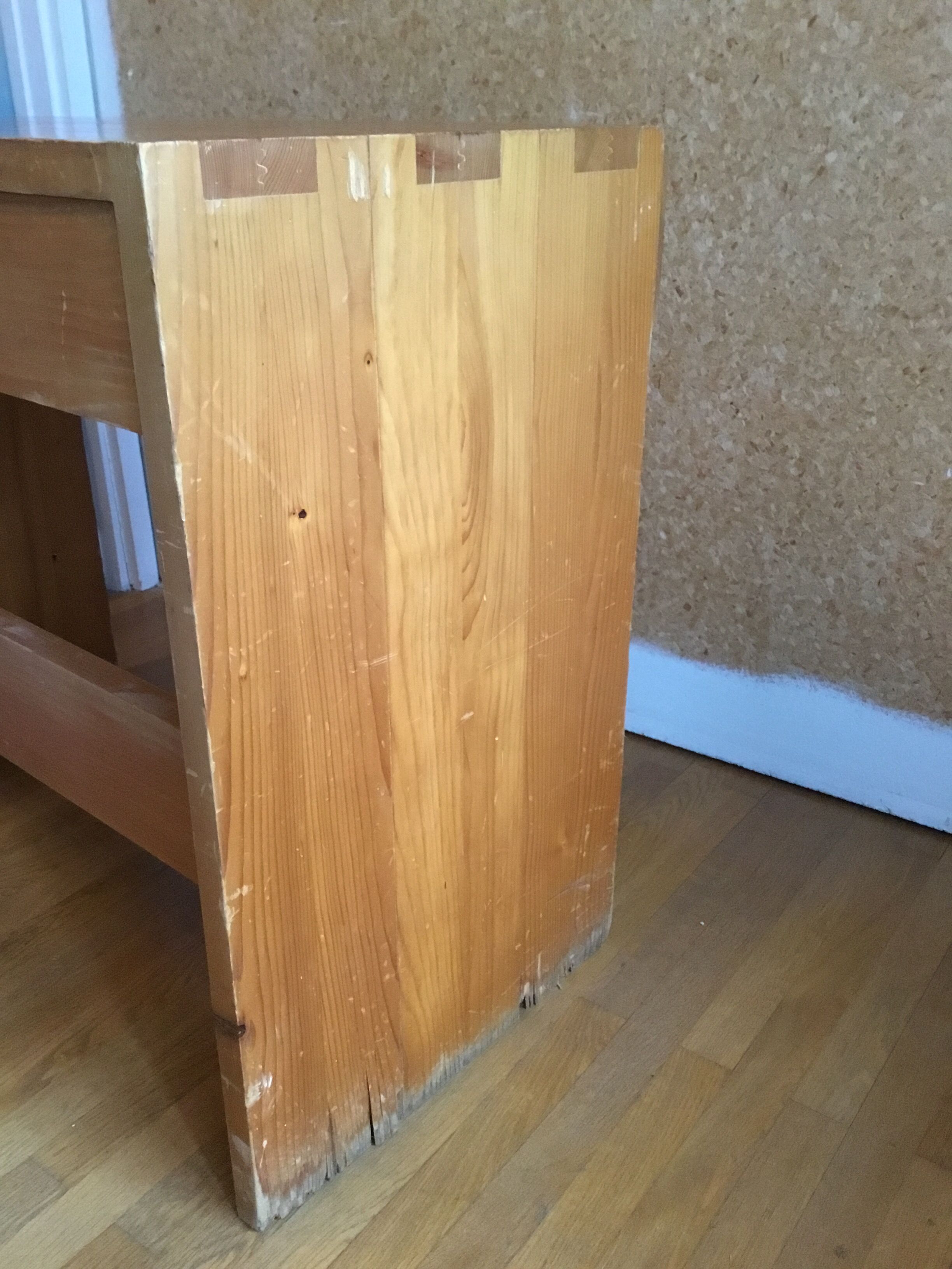 Pine desk Regain 70s