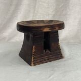 African wooden stool