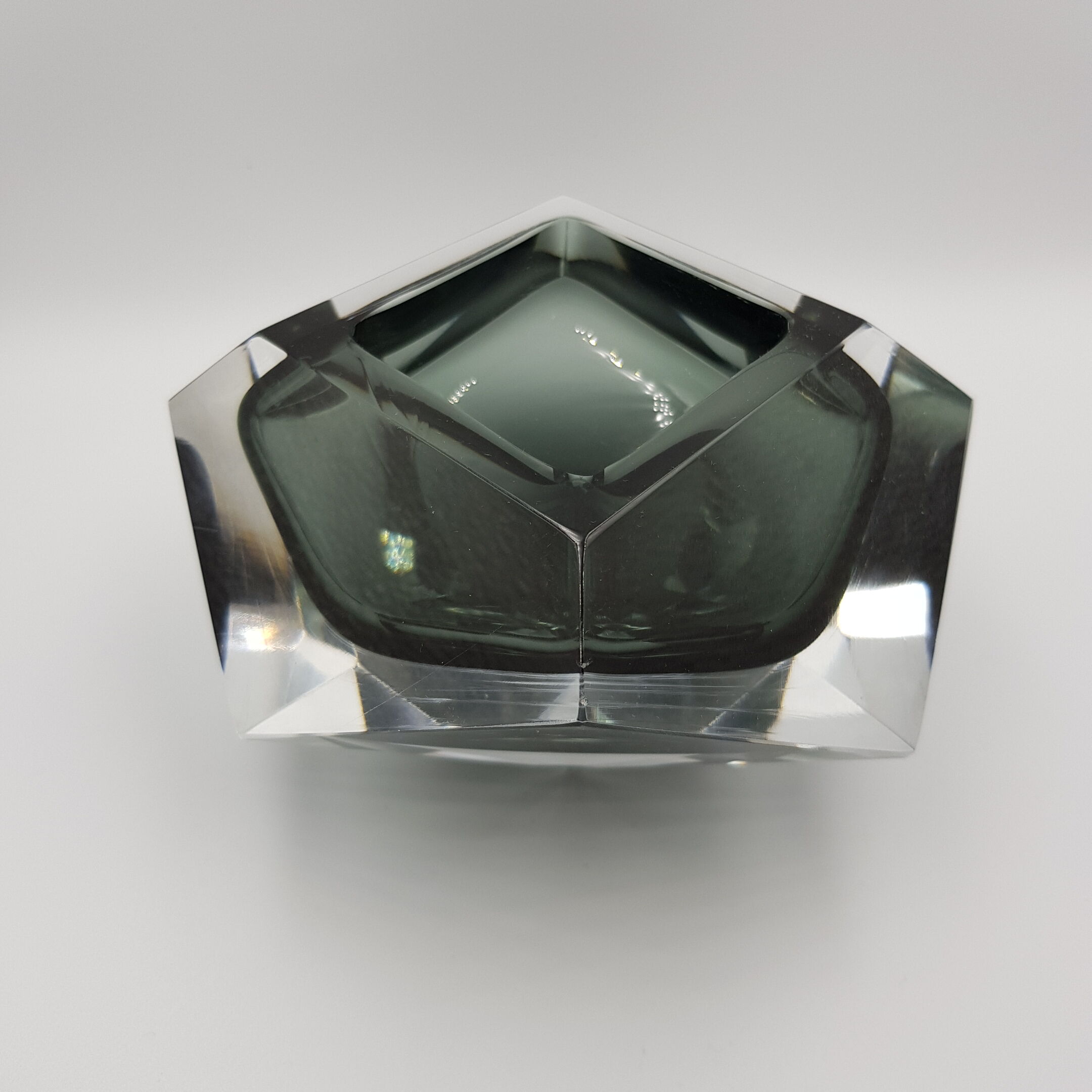 Ashtray vacuum Pocket Murano Sommerso Flavio Poli