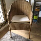 Rattan armchair