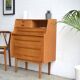 Danish teak secretary 76 cm