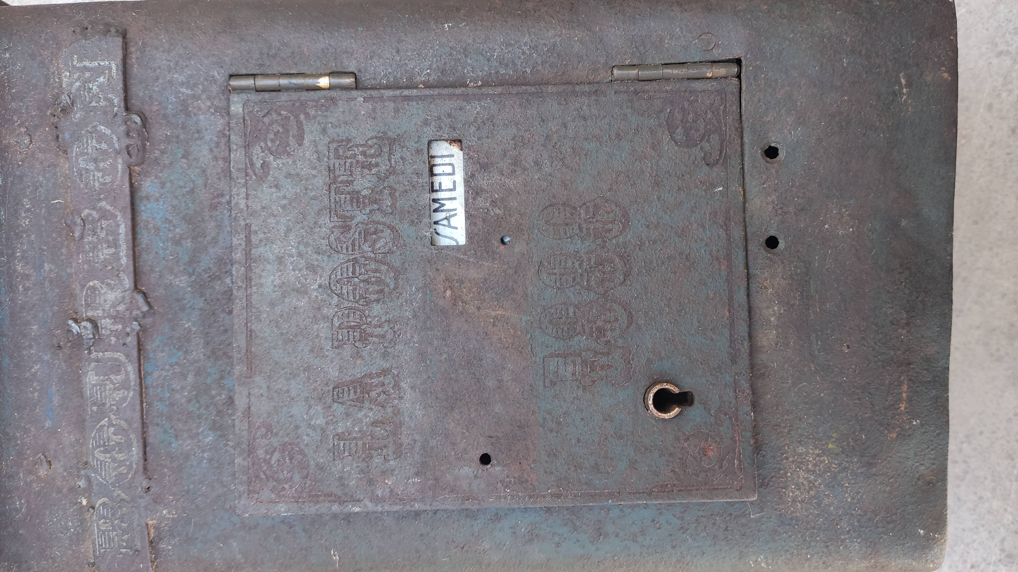 Mailbox, post office 1888, museum, reunion island