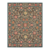 Large Floral Needlepoint Rug 217x277cm Teal Green Traditional Flatweave Carpet