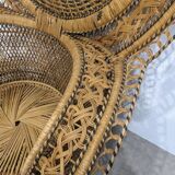 Emmanuelle rattan armchair
